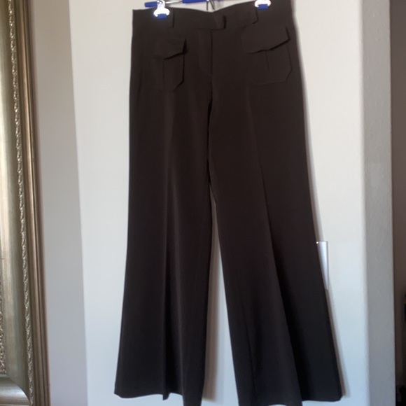 Arnaud de Paris made in France wide leg dress pants - Picture 4 of 7